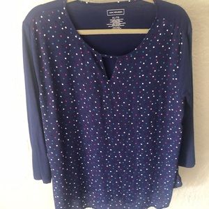 ‼️ 4/$20 SALE ‼️ Van Heusen Blouse XL